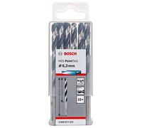 Bosch Professional 10-Piece PointTeQ HSS Twist Drill Bit (for Metal, 6.3 x 63 x 101 mm, Drill Driver Accessories)