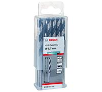 Bosch Professional 10-piece PointTeQ HSS Twist Drill Bit (for Metal, 6.7 x 63 x 101 mm, Drill Driver Accessories)