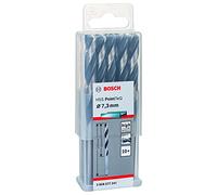 Bosch Professional 10-piece PointTeQ HSS Twist Drill Bit (for Metal, 7.3 x 69 x 109 mm, Drill Driver Accessories)