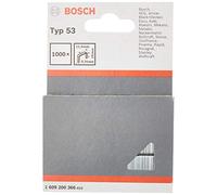 Bosch Professional 1000x Fine Wire Staple Type 53 (Natural Materials, Textiles, Carton, 11.4 x 0.74 x 10 mm, Accessories Tacker, Staple Gun)