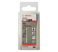 Bosch Professional 10pc. HSS-Co Metal Drill Bit (stainless steel, 4.1 x 43 x 75 mm, accessory drill driver)