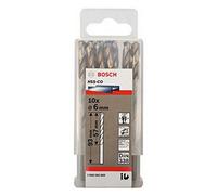 Bosch Professional 10pc. HSS-Co Metal Drill Bit (stainless steel, 6 x 57 x 93 mm, accessory drill driver)
