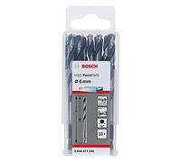 Bosch Professional 10pc PointTeQ Hex Drill Bit (for Metal, Ø: 6.0 mm, Total Length: 98 mm, ¼’’ Hex Shank, Accessory for Impact Drivers and Drill Drivers)