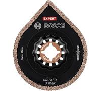 Bosch Professional 10x Expert 3 max AVZ 70 RT4 Multitool Grouting Plates (for Mortar, Ø 70 mm, Accessory Multitool)