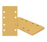 Bosch Professional 10x Expert C470 Sandpaper (for Hardwood Paint on Wood 80x133 mm Grit 80 Accessories Orbital Sander)