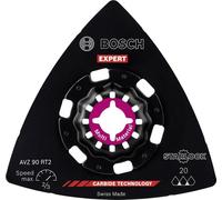 Bosch Professional 10x Expert Sanding Plate AVZ 90 RT2 Multitool Blades (for Mortar, Ø 90 mm, Grit 20, Accessory Multitool)