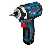 Bosch GDR 12 V-LI 12v Cordless Impact Driver 2 x 2ah Li-ion
