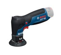 Bosch Professional 12V System Cordless Random Orbit Sander GEX 12V-77 (incl. Mounted 77mm Velcro Backing pad, Wrench)