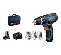 Bosch Professional Gsb 12v-15 06019b690g Electric Screwdriver Blue,Black One Size / EU Plug 220V