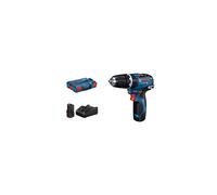 Bosch Professional 12V System GSB 12V-35 Cordless Combi Drill (Incl. 2x 3.0 Ah Rechargeable Battery, GAL 12V-40 Charger, in L-BoxX)