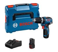 Bosch Professional 12V System GSB 12V-35 Cordless Combi Drill (torque hard/soft 20/35 Nm, incl. 2 x 3.0 Ah batteries, GAL 12V-40 charger, L-BOXX 102)