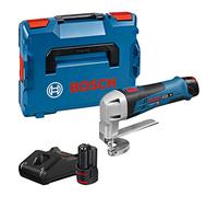 Bosch Professional 12V System GSC 12V-13 cordless metal shears (incl. 2x2.0 Ah battery, GAL 12V-40 quick charger, hex key, L-BOXX 102)