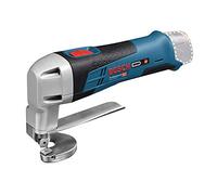 Bosch Professional 12V System GSC 12V-13 cordless metal shears (incl. hex key, 1x upper and lower cutter for metal shears, L-BOXX inlay, without battery/charger)