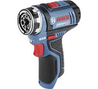 Bosch Professional 12V System GSR 12V-15 FC cordless drill/driver (without rechargeable battery and charger, in cardboard box) - FlexiClick system