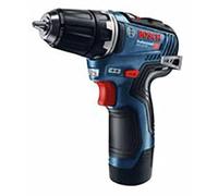 Bosch Professional 12V System GSR 12V-35 cordless screwdriver (2 x 3.0 Ah rechargeable batteries, 12 V, max. torque hard/soft: 35/20 Nm, in L-BOXX)