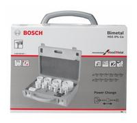 Bosch Professional 14 pcs. Hole Saw Progressor for Wood & Metal Universal Set (for Electricians, Ø 19-76 mm, Accessory Drill)