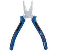 Bosch Professional 180 mm Combination Pliers (Chrome Vanadium Steel, Rubber-Coated gripping Surface)