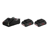 Bosch Professional 18V 2 x 4Ah Li-ion ProCORE Battery charger with batteries, New