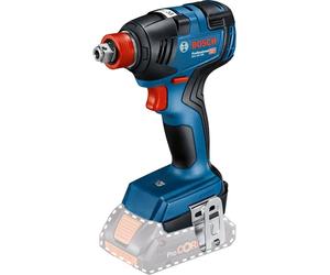 Bosch Professional 18V Cordless Impact Driver GDX 18V-200 - 200Nm Max Torque, 2x 5.0Ah GBA Batteries, Quick Charger GAL 18V-40, L-Case, New