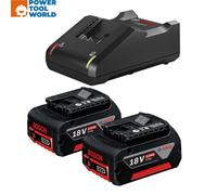 Bosch Pro 18V Starter Set 2 X Gba 18V 5.0Ah + Gal 1880 Cv Carton Box 1600A00B8K