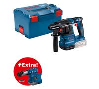 Bosch GBH 18V-22 SDS + Brushless Cordless Rotary Hammer + Dust Extractor + LBOXX