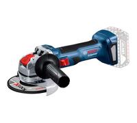 Bosch Professional 18V System BITURBO Cordless Angle Grinder GWX 18V-7 with X-Lock (disc Dia.: 125 mm, Power 700 W, incl. Protective Guard, Aux. Handle, Without Battery/Charger)