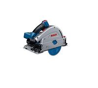 Bosch Professional 18V System BITURBO Cordless Plunge Circular Saw GKT 18V-52 GC (Adjustable Speed Levels, incl. connectivity Module, Without Battery/Charger, L-BOXX 238)