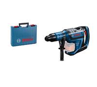 Bosch Professional 18V System BITURBO Cordless Rotary Hammer GBH 18V-45 C (in onnectivity Module, Aux. Handle, Grease Tube, Machine Cloth, Carrying Case, Without Battery/Charger)