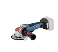 Bosch Professional 18V System Cordless Angle Grinder GWX 18V-10 PSC (with X-LOCK holder, disc diameter: 125mm, incl. Aux. Handle, connectivity module, without battery/charger, L-BOXX)