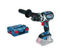 Bosch Professional 18V System Cordless Drill Driver GSR 18V-110 C (incl. Aux. Handle, L-BOXX 136, Without Battery/Charger)