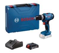 Bosch Professional 18V System Cordless Impact Drill Driver GSB 18V-25 (Screw Ø max. 10 mm, incl. 1x GBA 2.0Ah, 1x GAL 18V-20, Carrying Case)