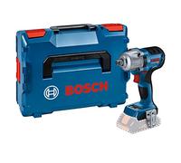 Bosch Professional 18V System Cordless Impact Wrench GDS 18V-450 PC (450 Nm Tightening, 800 Nm Breakaway Torque Performance, Bluetooth Low Energy Module, L-BOXX)