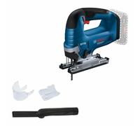 Bosch Professional 18V System Cordless Jigsaw GST 18V-125 B (with Bow Handle, Bevel cuts up to 45° Angles, 1 x Jigsaw Blade, dust Extraction Set)