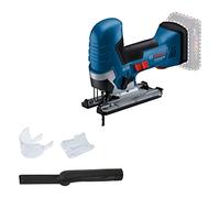 Bosch Professional 18V System Cordless Jigsaw GST 18V-125 S (Ideal for Curved cuts and Section cuts, SDS Saw Blade Holder, incl. 1x Jigsaw Blade, dust Extraction Set)