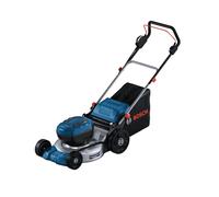 Bosch Professional 18V System Cordless Lawnmower GRA 18V2-46 (Cutting Width: 46 cm, 6-Level Cutting Height Adjustment, 60 Litre Fabric grassbag, incl