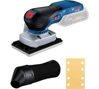 Bosch Professional 18V System Cordless Orbital Sander GSS 18V-13 (brushless motor, incl. dust bag, 1x base plate, 1x abrasive disc, without battery/charger)
