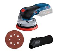 Bosch Professional 18V System Cordless Random Orbit Sander GEX 18V-125 (incl. Sanding disc (125 mm), 1x Sanding Paper, dust Bag, Without Battery/Charger)