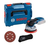 Bosch Professional 18V System Cordless Random Orbit Sander GEX 18V-125 (incl. sanding disc (125 mm), 1x sanding paper, dust bag, without battery/charger, L-BOXX 136)