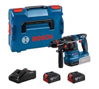 Bosch Professional 18V System Cordless Rotary Hammer GBH 18V-22 X (incl. 2X GBA 4.0Ah, GAL 18V-40, L-BOXX 136)