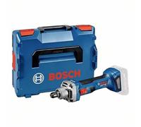 Bosch Professional 18V System Cordless Straight Grinder GGS 18V-20 (incl. 2X 19 mm Spanner, L-BOXX, Without Battery/Charger)