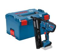 Bosch Professional 18V System Nail Gun GNH 18V-64 MD (incl. L-BOXX) | 15 ga (1/8 inch) gas-free cordless nailer with performance equivalent to pneumatic and trigger model