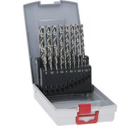Bosch Professional 19pc. HSS-G ProBox Metal Drill Bit Set (for Steel, Ø 1-10 mm, Accessories Drill Driver and Drill Stand)
