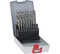 Bosch Professional 19pc. HSS-G ProBox Metal Drill Bit Set (for Steel, Ø 1-10 mm, Accessories Drill Driver and Drill Stand)