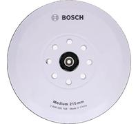 Bosch Professional 1x 8-Hole Backing Pad Medium Ø 215 mm (for Bosch Professional GTR 550, Accessory Drywall Sander)