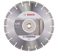 Bosch Professional 1x Diamond Cutting Disc Standard for Concrete (for Concrete, Cellular Concrete, Ø 300 x 20/25,40 x 2,8 x 10 mm, Accessories for Table Saws, Petrol Saws)