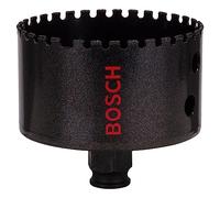 Bosch Professional 1x Diamond Hole Saw for Hard Ceramics (for Stone, Tiles, Ø 76 mm, Accessories for Impact Drills)