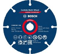 Bosch Professional 1x Expert Carbide Multi Wheel Cutting Disc for Hardwood, 7