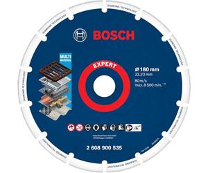 Bosch Professional 1x Expert Diamond Metal Wheel Large Size Cutting Disc (for Cast iron, Ø 180 mm, Accessories Large Angle Grinder)