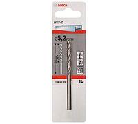 Bosch Professional 1x Metal drill bits HSS-G DIN 338 (for metal, Ø 5.2 x 52 x 86 mm, Accessory Drill Driver)