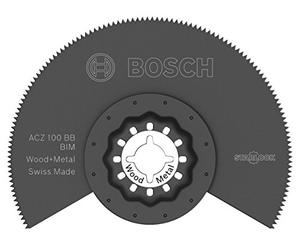 Bosch Professional 1x Segment Blade ACZ 100 BB (for Wood and Metal, 100 mm, Accessory Multitool)